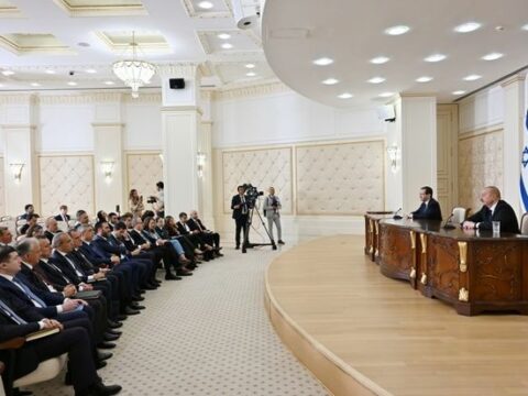 “Yəhudi icmasının nümayəndələri ərazi bütövlüyümüz uğrunda bizimlə çiyin-çiyinə döyüşüblər”