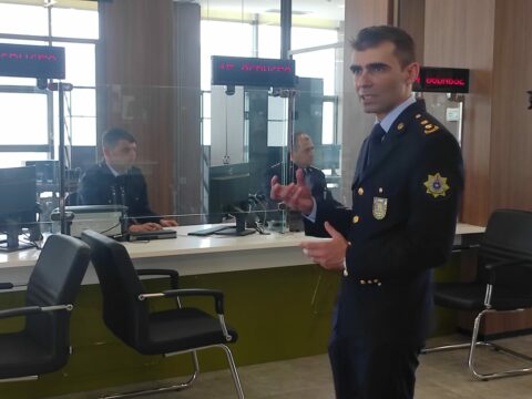 Media nümayəndələri “Xanoba” buraxılış məntəqəsində
