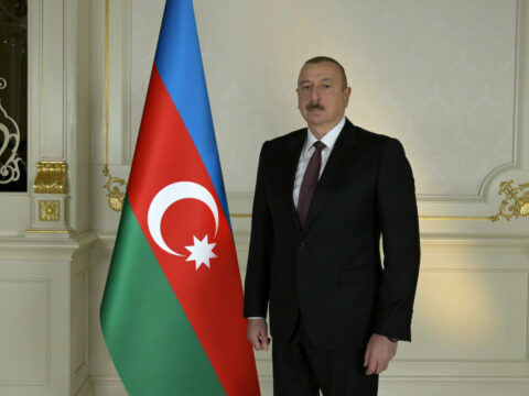 Prezident İlham Əliyev 28-ci Beynəlxalq Xəzər Neft və Qaz Sərgisinin rəsmi açılış mərasimində çıxış edib