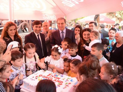 Gəncədə şəhid övladları üçün bayram tədbiri keçirildi