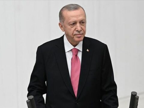 Rəcəb Tayyib Ərdoğan “Anıtqəbir”i ziyarətə gəlib
