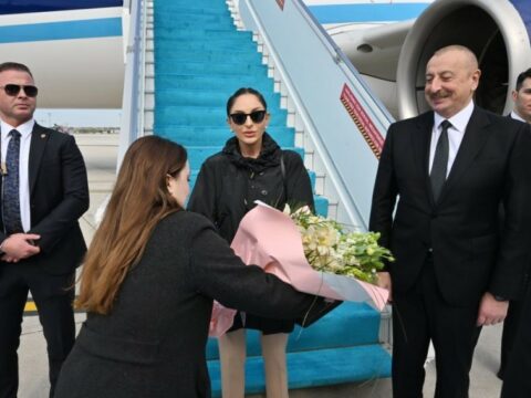 İlham Əliyev  və xanımı Türkiyədə səfərdədir