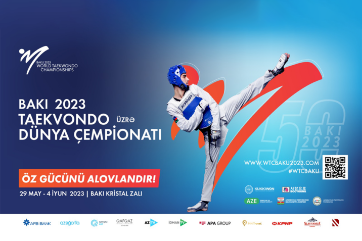 Taekvondoçumuz dünya çempionatında 1/8 finala yüksəldi Taekvondoçumuz dünya çempionatında 1/8 finala yüksəldi