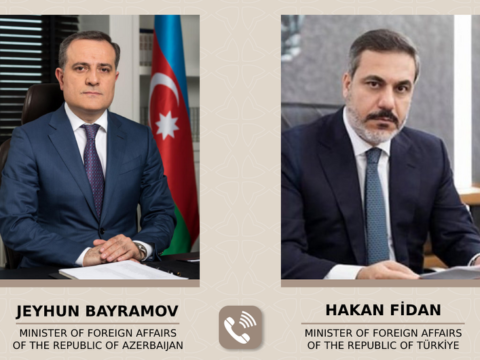 Ceyhun Bayramov ilə Hakan Fidan arasında telefon danışığı olub