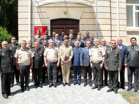 Milli Müdafiə Universitetində buraxılış mərasimi keçirilib