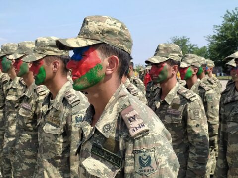 Komando kurslarında növbəti buraxılış – FOTO