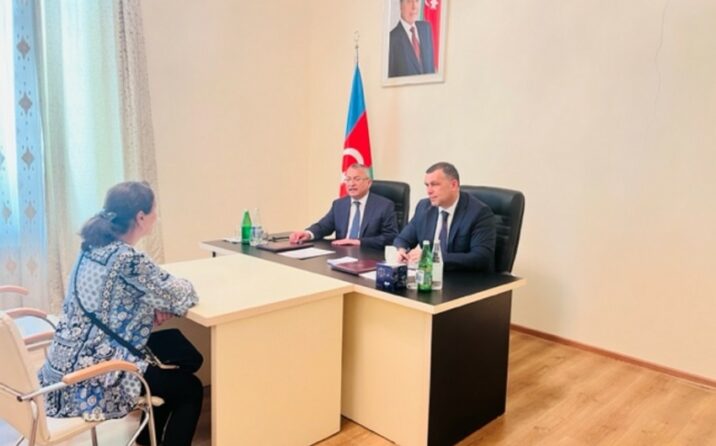Dövlət Komitəsinin sədri Xaçmazda vətəndaşları qəbul edib Dövlət Komitəsinin sədri Xaçmazda vətəndaşları qəbul edib