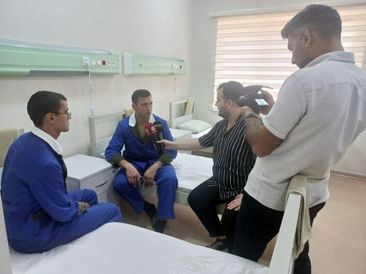 Hərbi tibb müəssisələrinə media-tur təşkil olunub