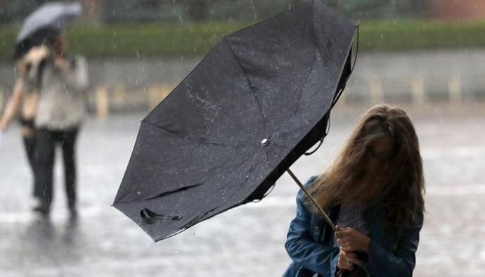 Sabah yağış yağacaq, güclü külək əsəcək