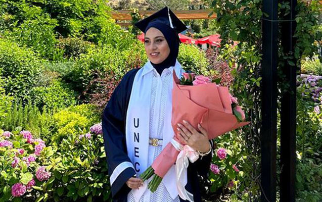 Hacı Şahinin qızı məzun oldu