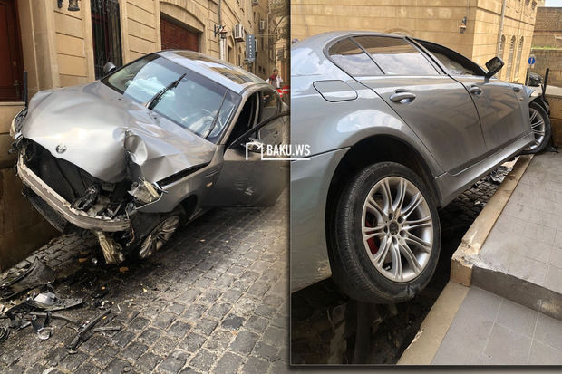 Bakıda ŞOK OLAY: “Parkovşik” müştərinin BMW-sini qaçırmaq istəyərkən aşırdı – VİDEO
