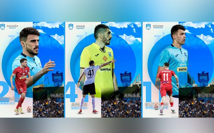 “Zirə” klubu 3 futbolçusu ilə müqaviləni uzadıb