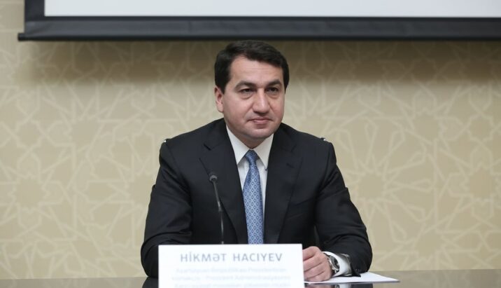 Hikmət Hacıyev xarici diplomatlarla Laçın keçid məntəqəsində