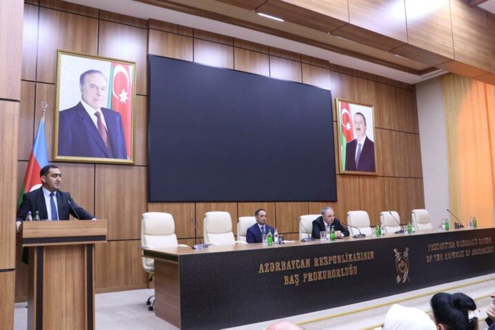 Kamran Əliyevin sədrliyi ilə BDU-nun Hüquq fakültəsi tələbələrinin buraxılış işlərinin müdafiəsi keçirilib