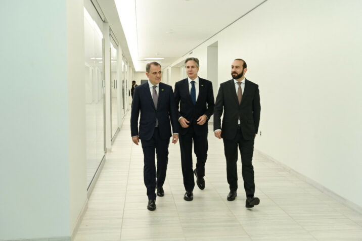 Vaşinqtonda üçtərəfli görüş BAŞLADI – FOTOLAR