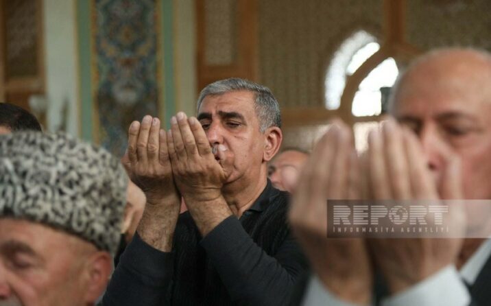“Təzəpir” məscidində bayram namazı qılınıb