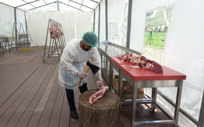 Talış kəndində otuz ildən sonra ilk dəfə qurban kəsildi