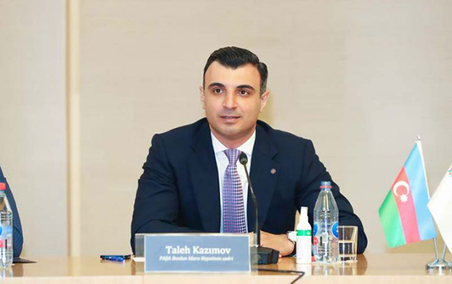 Taleh Kazımov AYİB nümayəndələri ilə görüşdü Taleh Kazımov AYİB nümayəndələri ilə görüşdü