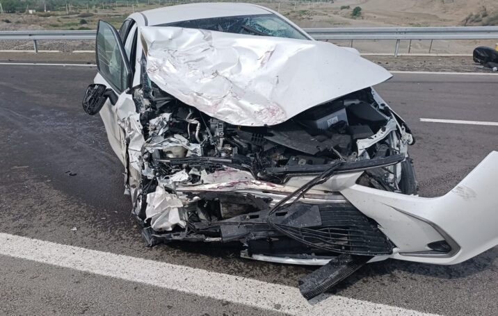 ANAMA əməkdaşları Füzulidə qəzaya düşdü