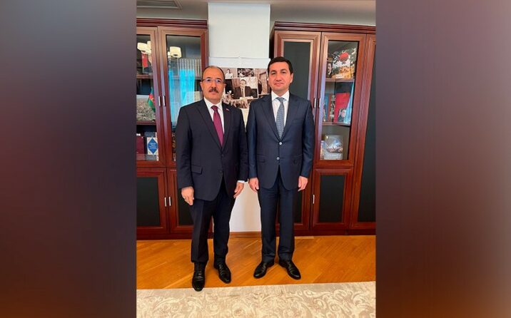 Prezidentin köməkçisi Türkiyə səfiri ilə Şuşa Bəyannaməsi üzrə hədəfləri müzakirə edib Prezidentin köməkçisi Türkiyə səfiri ilə Şuşa Bəyannaməsi üzrə hədəfləri müzakirə edib