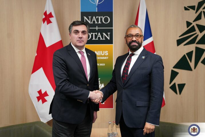 Gürcüstan və Britaniya XİN başçıları görüşdü Gürcüstan və Britaniya XİN başçıları görüşdü