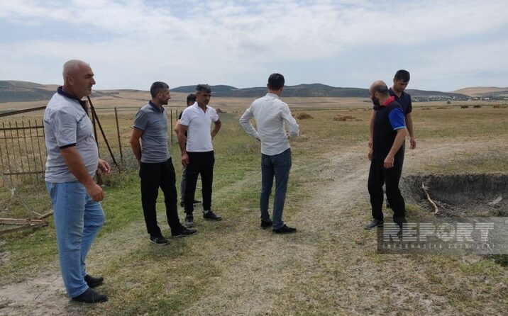 Oğuzun Padar kəndinin örüş torpaqları zəbt olunub