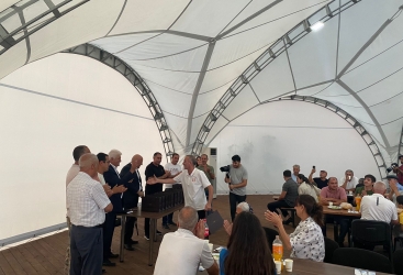 Laçınlı ailələrə evlərinin açarları təqdim edildi 