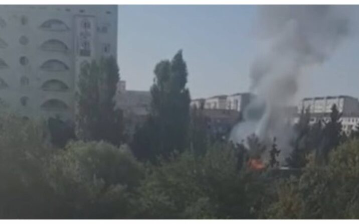 Sumqayıtda kafedə yanğın olub Sumqayıtda kafedə yanğın olub