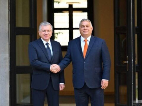 Mirziyoyev və Orban strateji tərəfdaşlığın genişləndirilməsini müzakirə ediblər