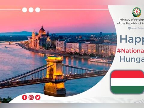 Azərbaycan XİN Macarıstanı təbrik edib