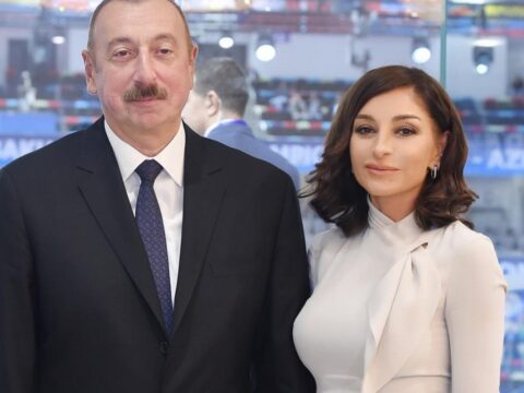 Prezident İlham Əliyev və birinci xanım Mehriban Əliyeva Budapeştdə atletika üzrə dünya çempionatının finalını izləyirlər