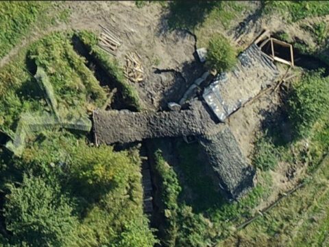 Rusiyanın 10 milyardlıq “güclü” müdafiə xətlərinin görüntüləri ortaya çıxdı…-FOTO