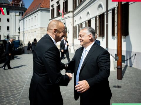 Liderlər Budapeştdə – FOTOLAR