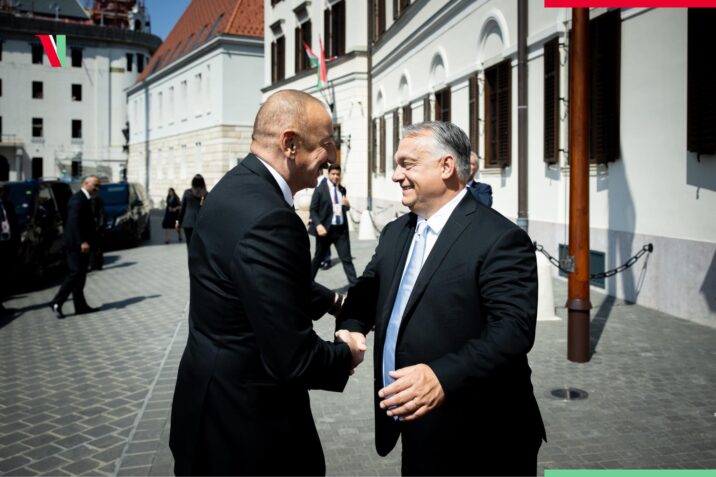 Liderlər Budapeştdə – FOTOLAR