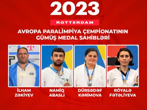 Azərbaycan paraatletləri Avropa çempionatını 13 medalla başa vurublar