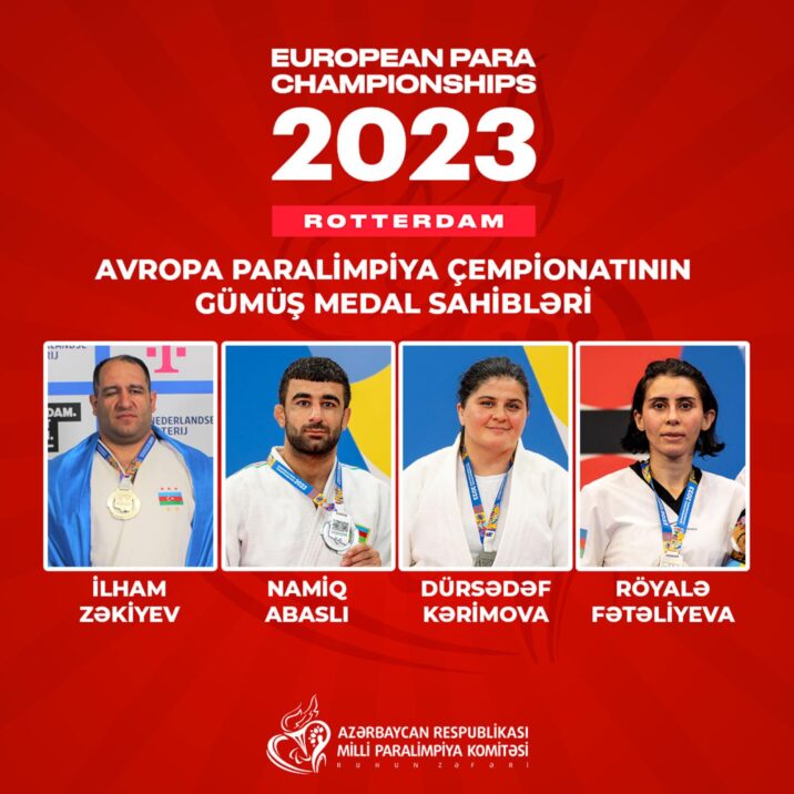 Azərbaycan paraatletləri Avropa çempionatını 13 medalla başa vurublar