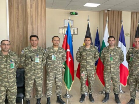 Azərbaycan hərbçiləri Gürcüstanda beynəlxalq təlimdə iştirak edirlər