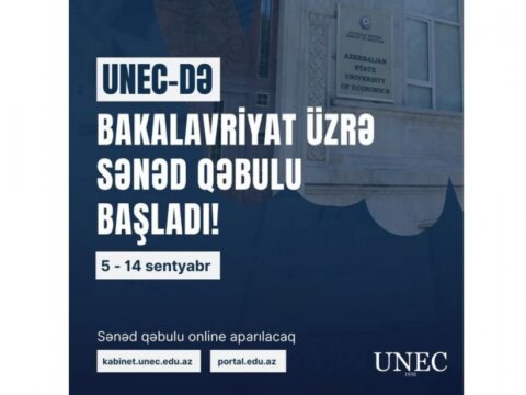 UNEC-ə qəbul olanların nəzərinə