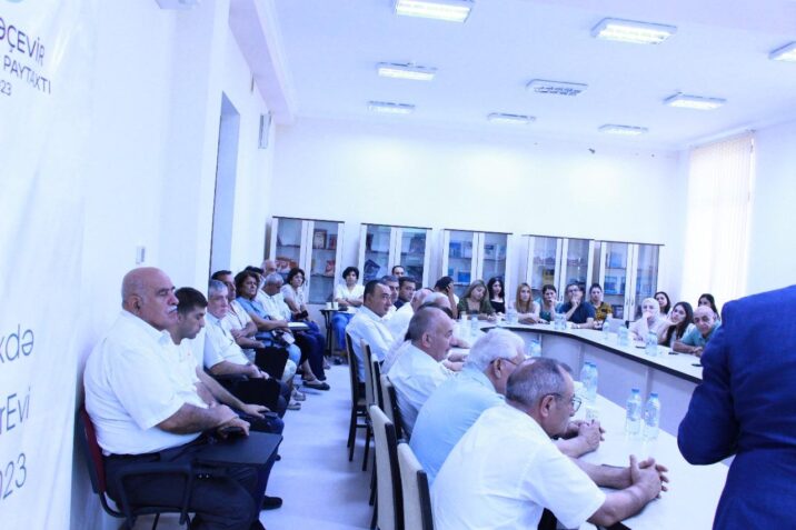 Mingəçevir şəhərində dəyirmi masa keçirilib Mingəçevir şəhərində dəyirmi masa keçirilib