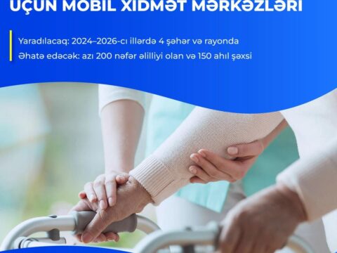 Əlilliyi olan və ahıl şəxslər üçün mobil xidmət mərkəzləri yaradılacaq