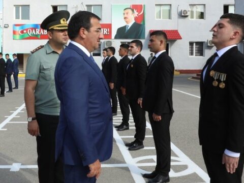 Mirsaleh Seyidov sıra baxışı keçirdi – FOTOLAR