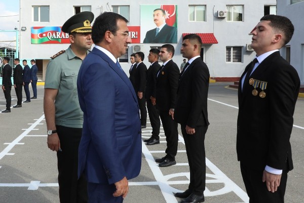 Mirsaleh Seyidov sıra baxışı keçirdi – FOTOLAR Mirsaleh Seyidov sıra baxışı keçirdi – FOTOLAR