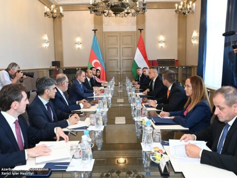 Azərbaycan-Macarıstan Strateji Dialoqunun Birinci iclası keçirilib