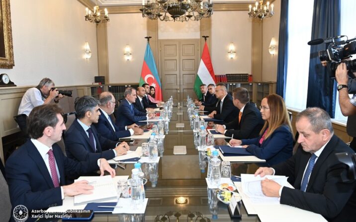 Azərbaycan-Macarıstan Strateji Dialoqunun Birinci iclası keçirilib Azərbaycan-Macarıstan Strateji Dialoqunun Birinci iclası keçirilib