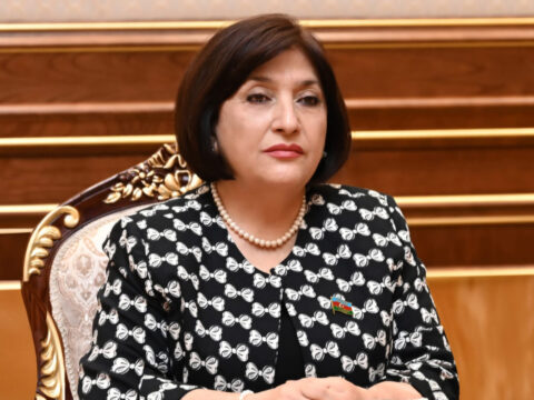 Sahibə Qafarova Slovakiya Milli Şurasının sədri ilə görüşüb