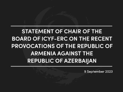İƏT Gənclər Forumu Avrasiya Regional Mərkəzi erməni provakasiyalarını pisləyən bəyanat yayıb