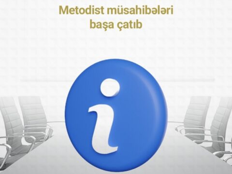 Təhsil İnstitutu: “Metodist müsahibələri başa çatıb”
