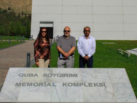 Kanada nümayəndə heyəti Quba Soyqırımı Memorial Kompleksini ziyarət edib