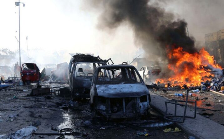 Somalidə terror aktında ölənlərin sayı 21-ə çatıb Somalidə terror aktında ölənlərin sayı 21-ə çatıb