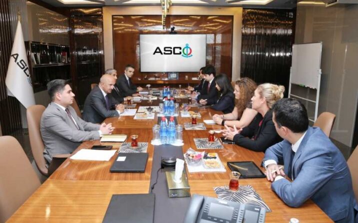 ASCO və EBRD əməkdaşlıq imkanlarını müzakirə edib ASCO və EBRD əməkdaşlıq imkanlarını müzakirə edib